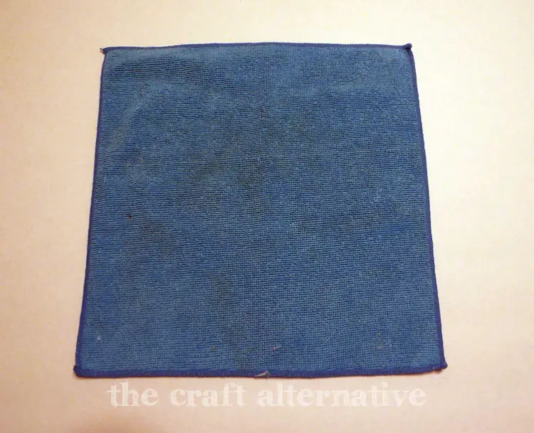 How to Make a Reusable Pad for a Wet Floor Sweeper microfiber cloth