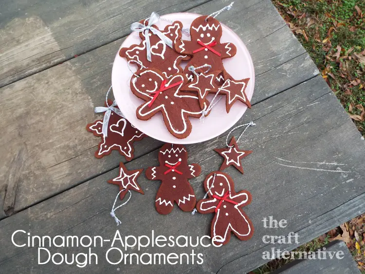 How to Make Cinnamon-Applesauce Dough Holiday Ornaments
