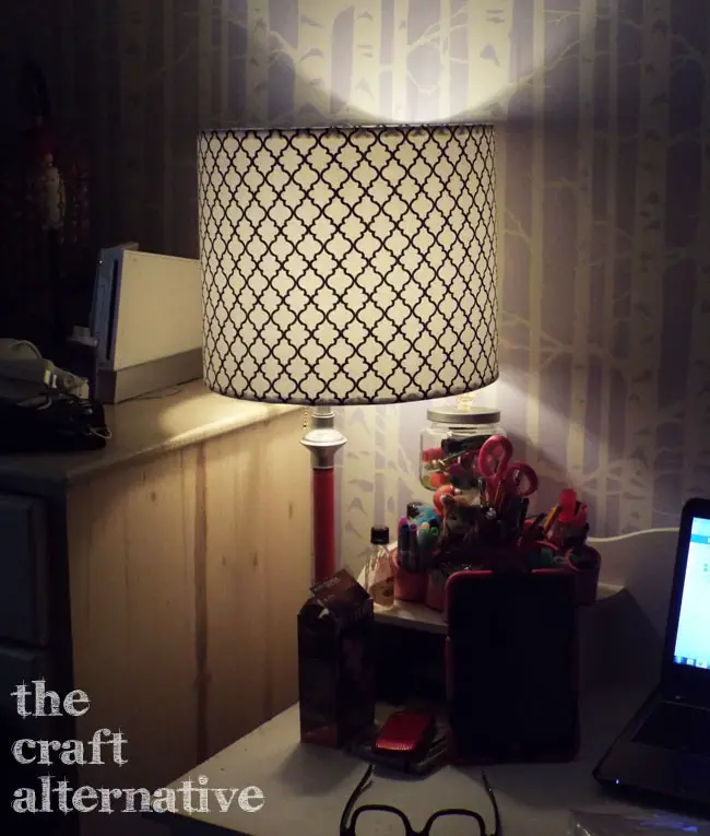 How to Make a Lamp Shade_Daughter