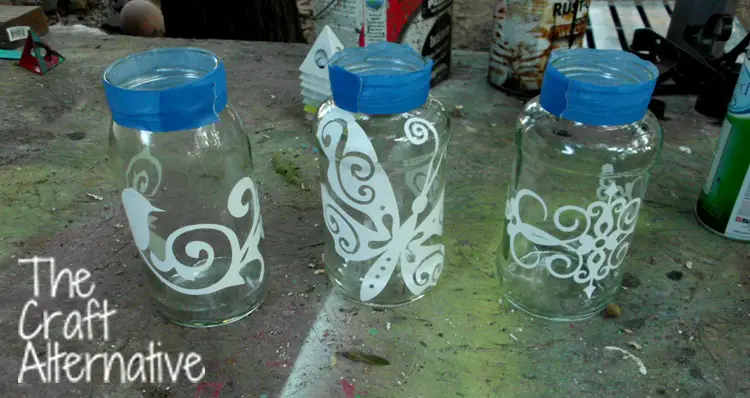 Easy to Make Frosted Jar Lanterns_Shapes