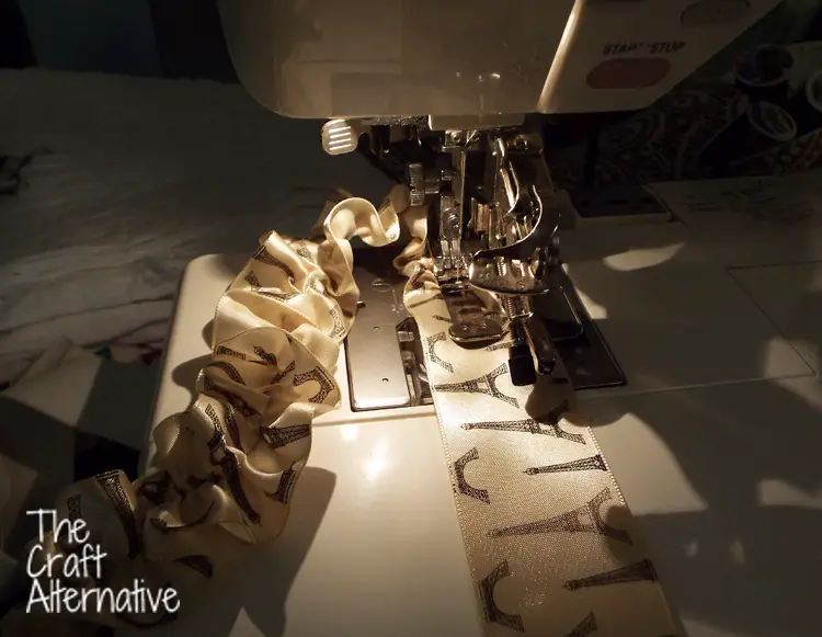 How to Use a Ruffler on a Sewing Machine_Ribbon