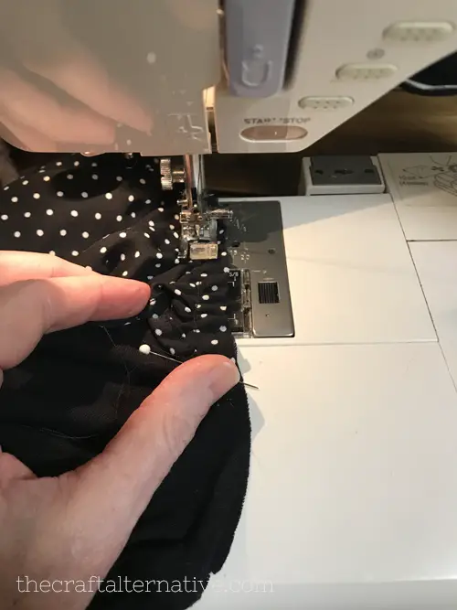 adding flirty sleeves to a t-shirt sewing to shirt