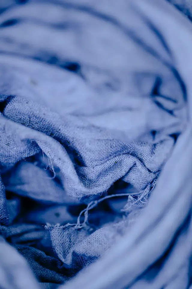 Photo by Teona Swift: https://www.pexels.com/photo/blue-creased-cloth-in-studio-6850492/